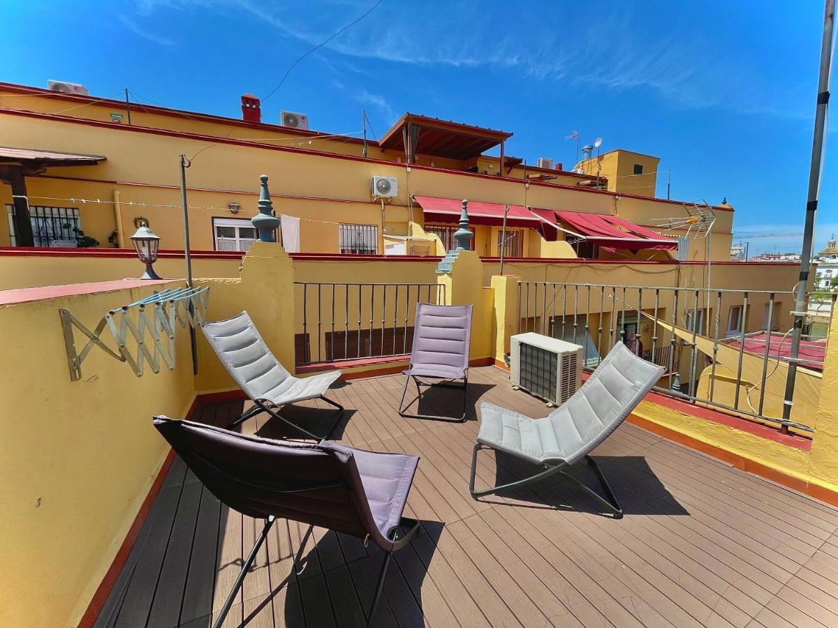 House -Rooftop&Jacuzzi -StayInSeville 1614ft2 5Be Esterno foto